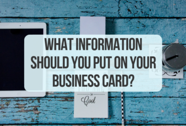 What Information Should You Put on Your Business Card?