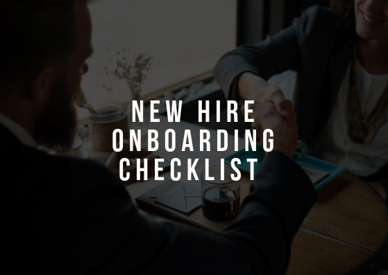 New Hire Onboarding Checklist